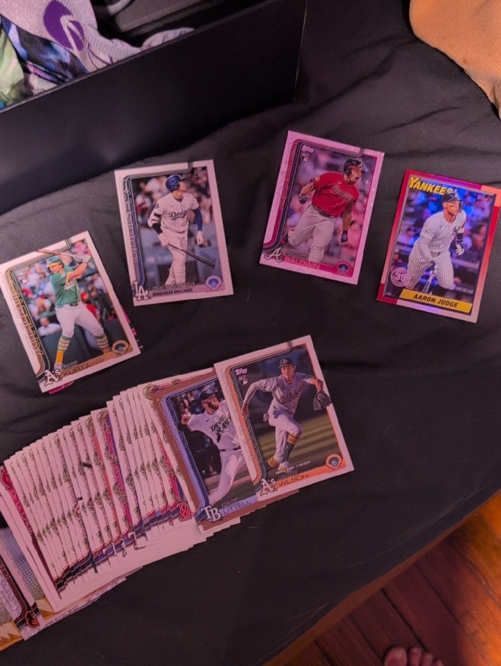 Topps Baseball 1$ Rookie Lot W/ All Stars Ft. Arron Judge And Francisco Lindor.